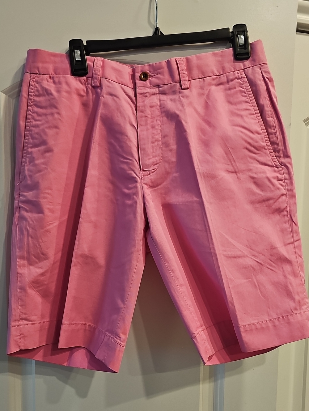 Ralph Lauren  (Men) Pink Flat-Front Chinos